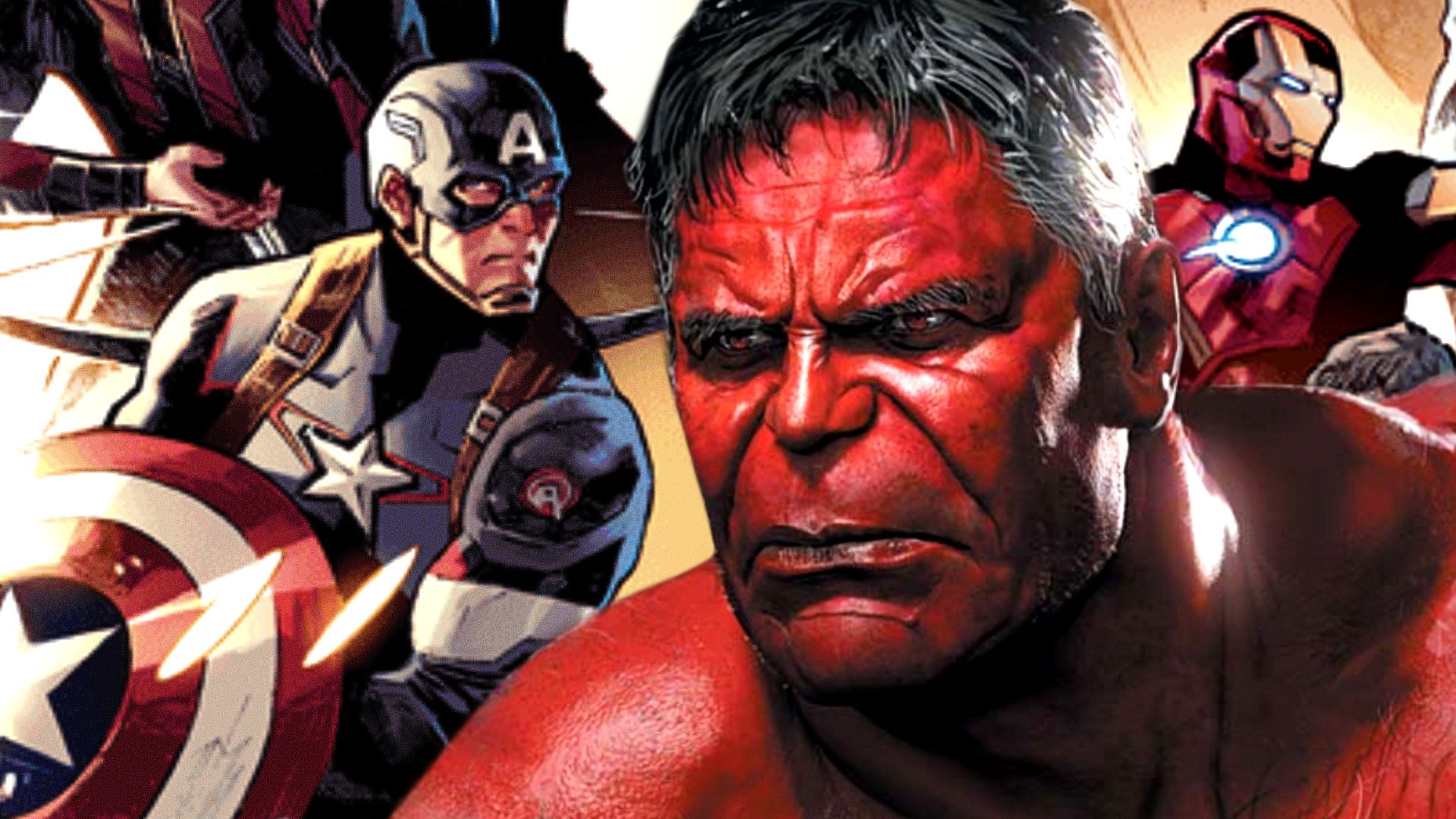 Marvel Officially Releases Red Hulk Redesign For Avengers: Armageddon