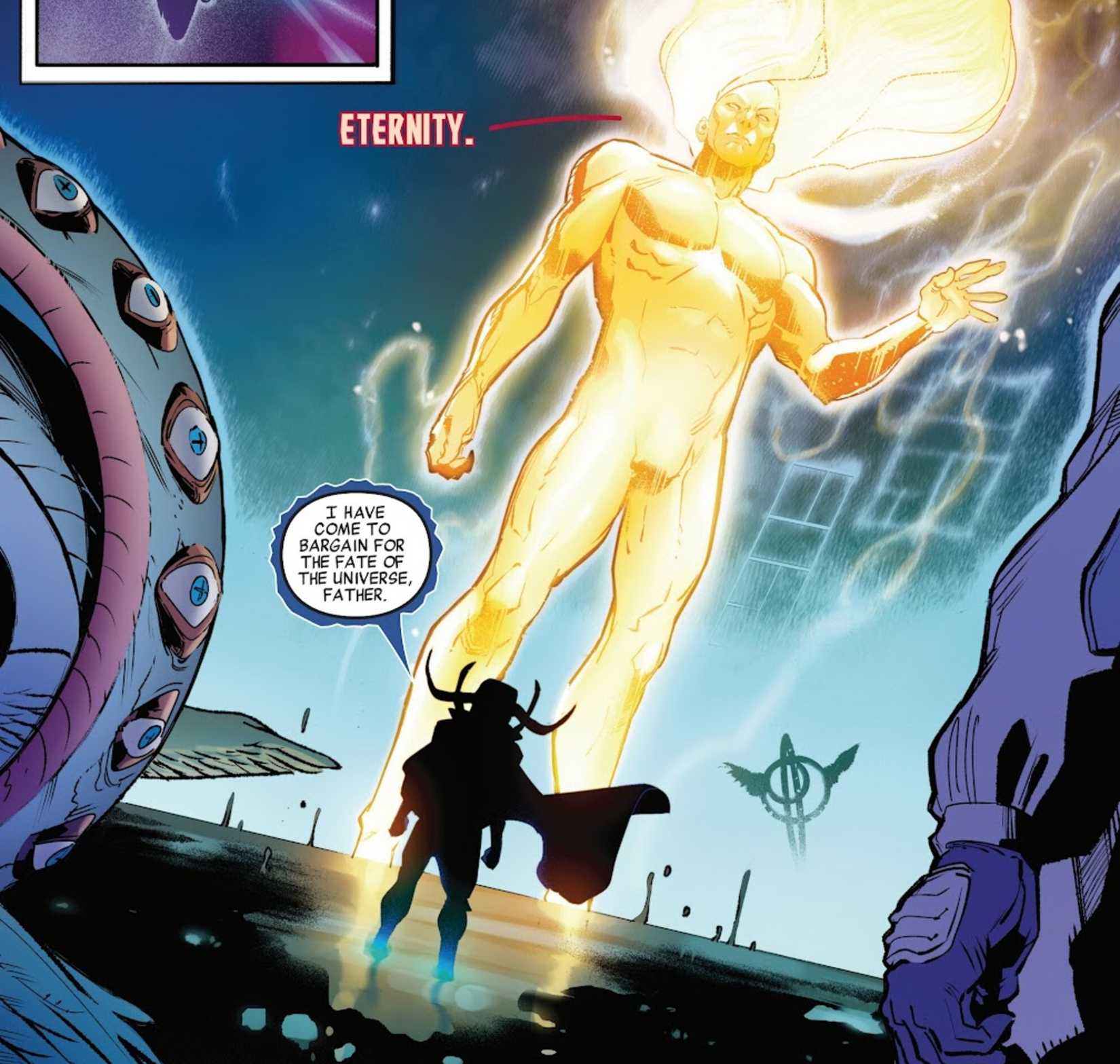 Marvel Confirms the One-Above-All's Design for the Avengers' Next Comic Appearance 7 the one above all talks to eternity