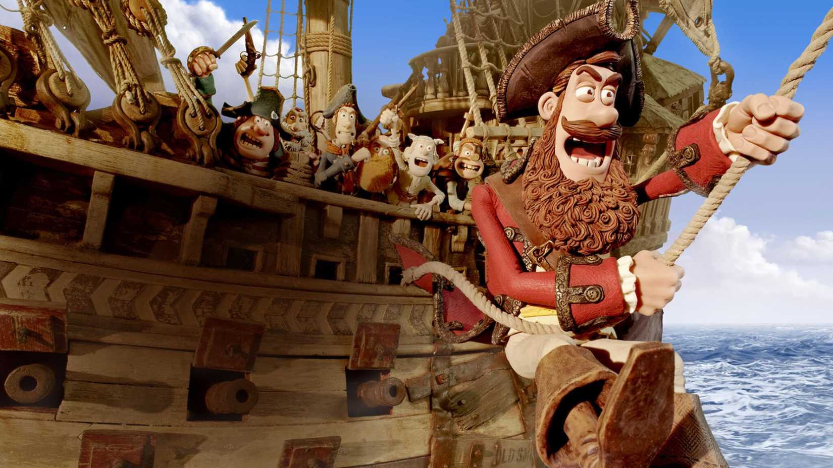 O Capitão Pirata em The Pirates Band Of Misfits