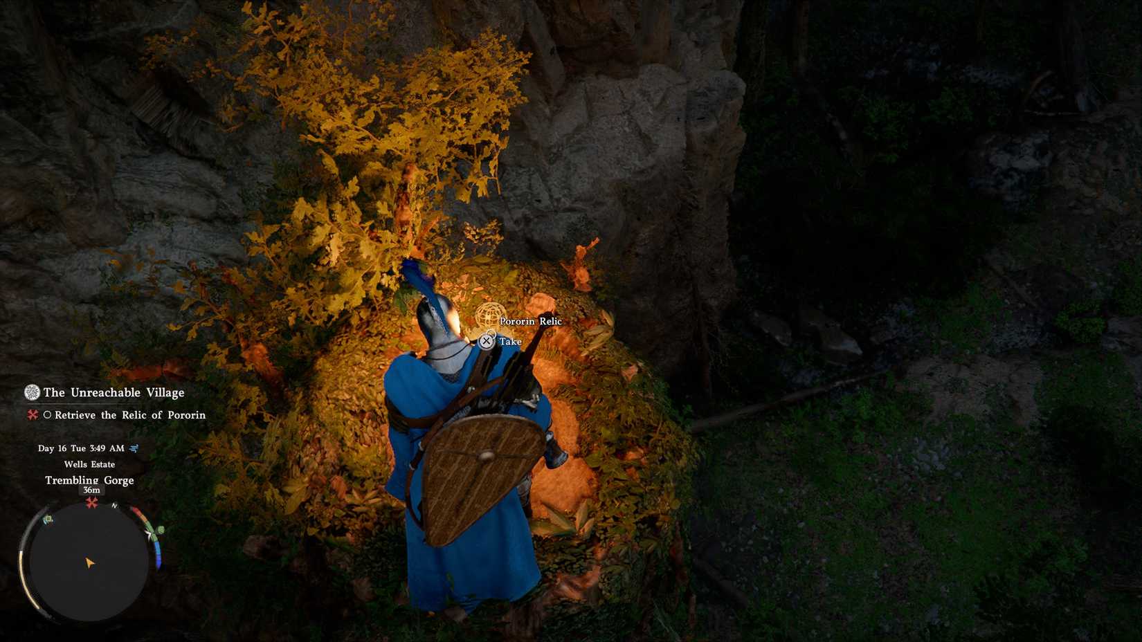 How To Enter Pororin Forest Village 1 The Shai hat on top of the walking tree in Crimson Desert.