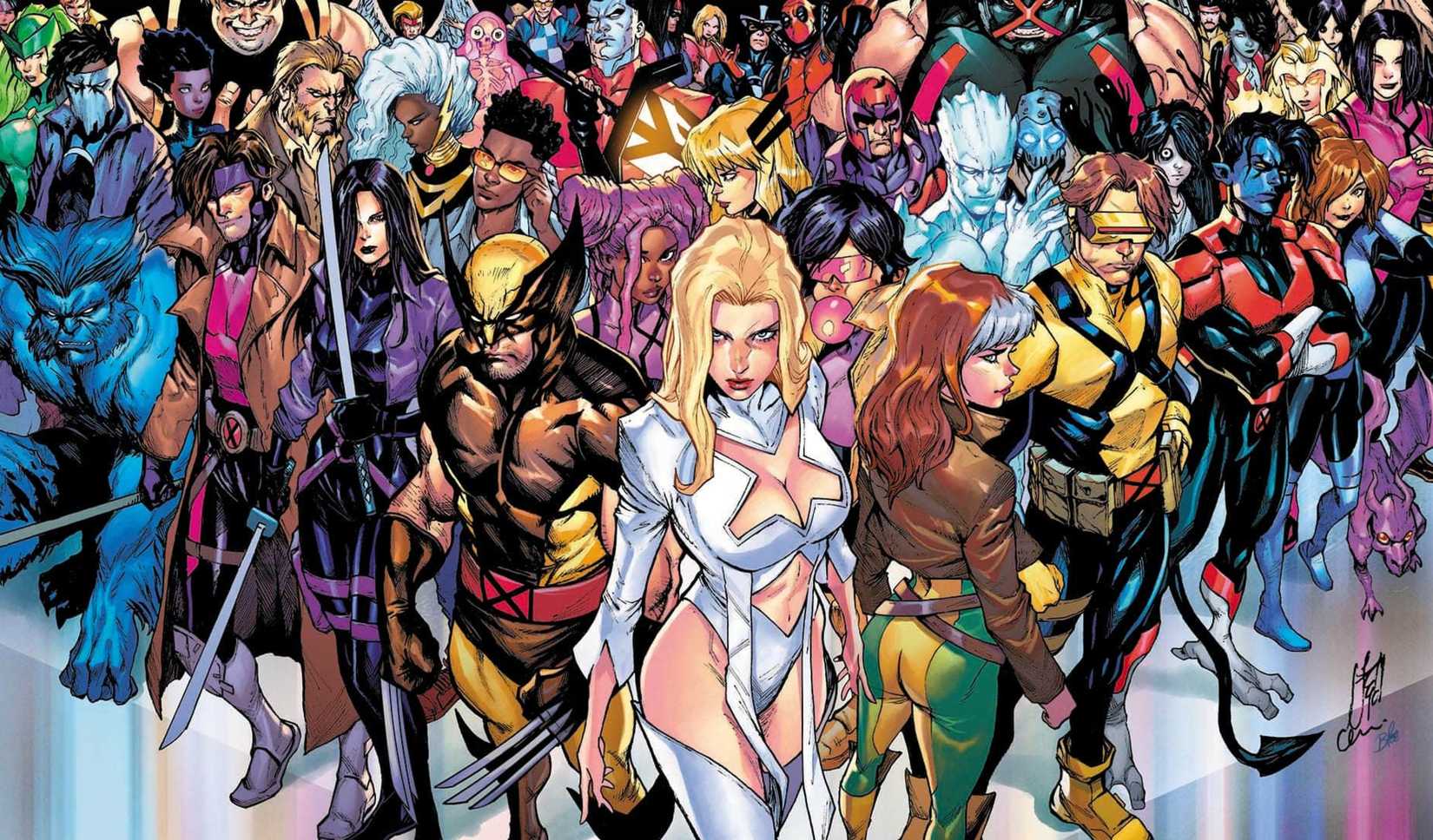 THE X-MEN STANDING UNITED