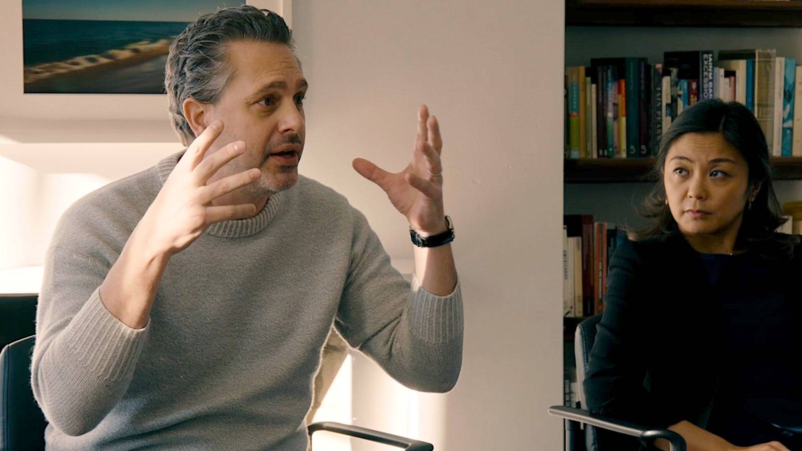 Thomas Sadoski Doesn't Want To Be Problematic In Group: The Schopenhauer Effect Clip