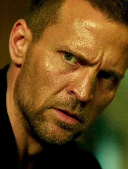 Tobias Santelmann looking suspicious as Harry Hole in Jo Nesbo’s Detective Hole