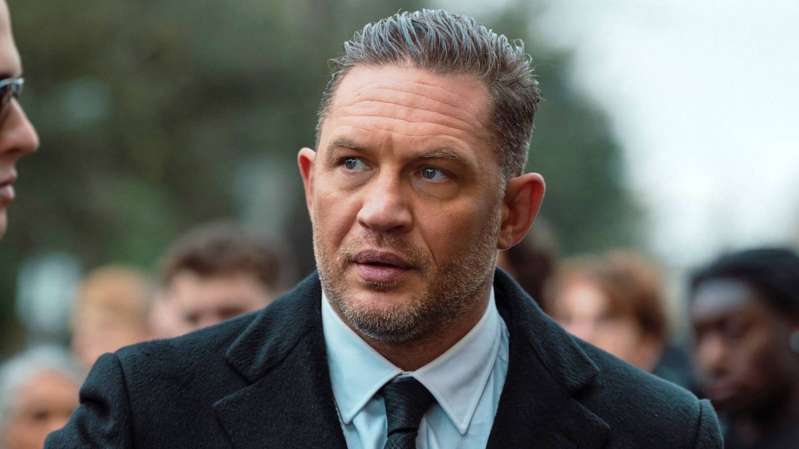 Tom Hardy as Harry Da Souza in Mobland season 1