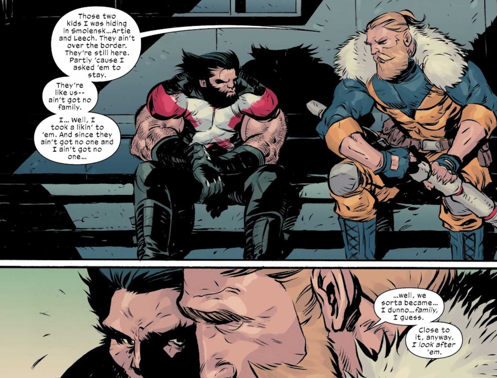 New Images Officially Confirm the Permanent Retirement of Ultimate Wolverine 7 ultimate wolverine befriends sabretooth