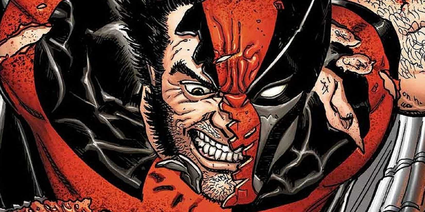 ultimate wolverine with torn mask