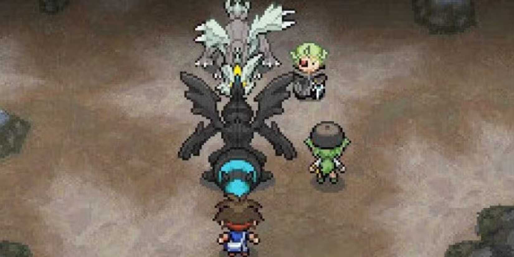Legendary Pokemon appears in Pokemon Black
