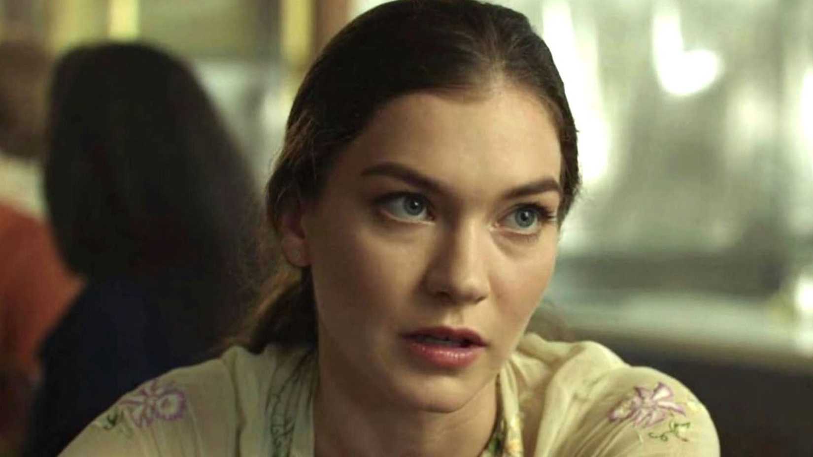 Debbie looking concerned in Mindhunter