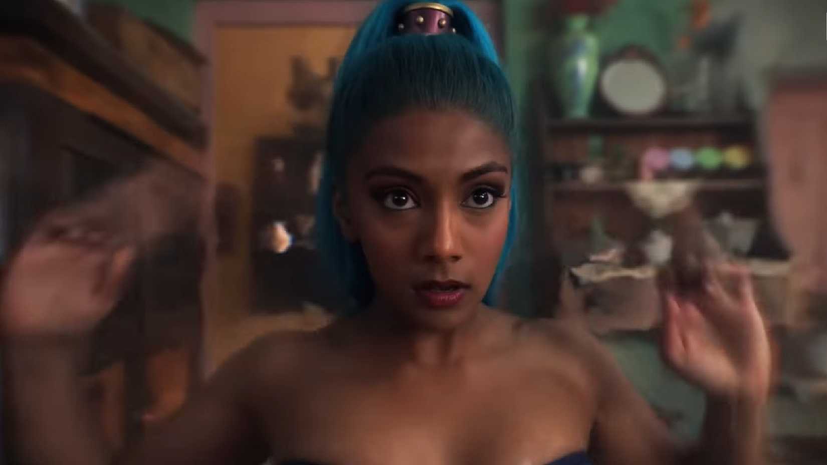 Vivi using her powers in One Piece season 2 live-action.