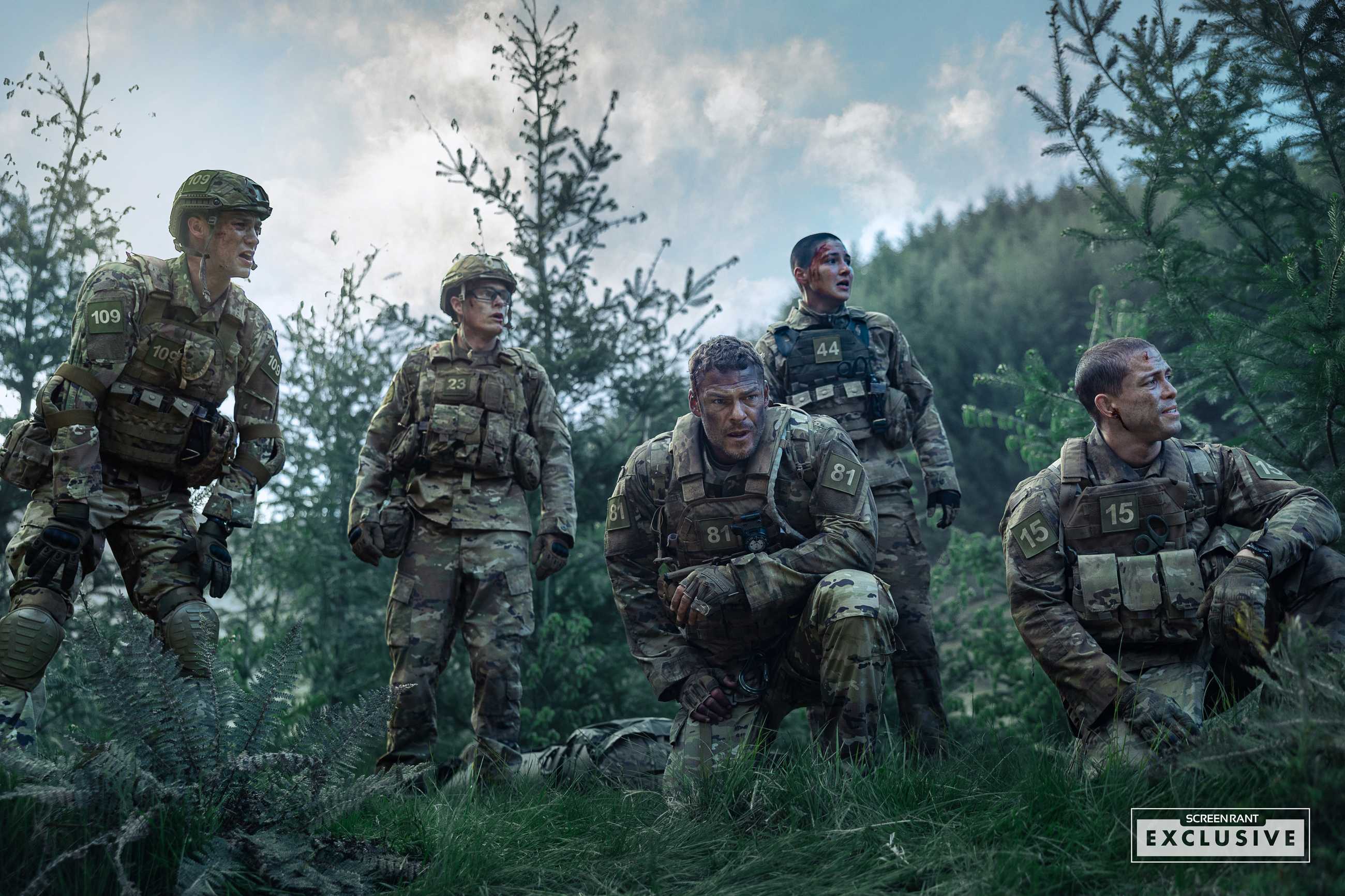 War Machine Netflix Alan Ritchson Cover Story ScreenRant Exclusive - Army Ranger Candidates