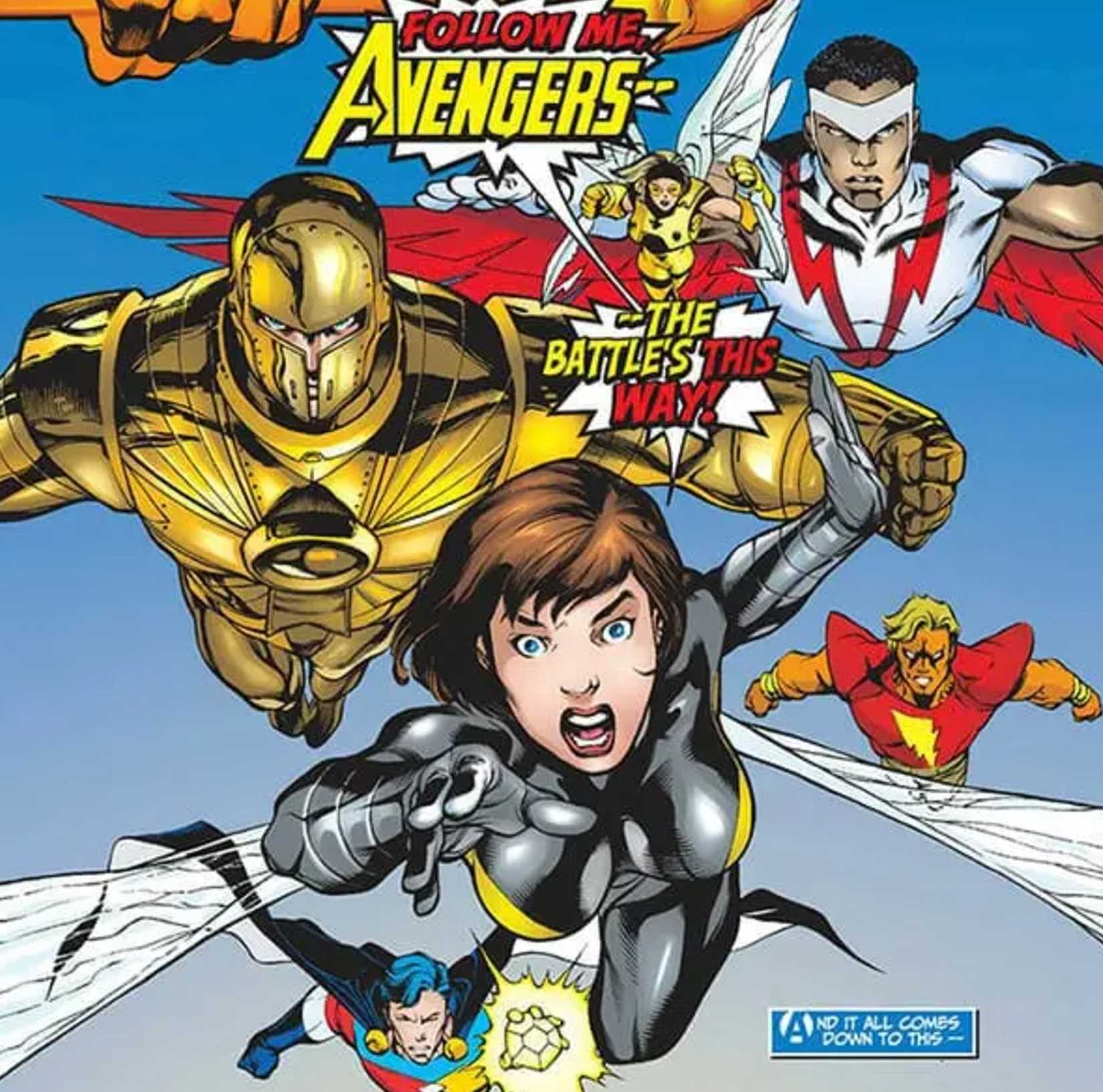 Top 10 Greatest Team Leaders in Marvel History 13 WASP LEADS THE AVENGERS INTO BATTLE