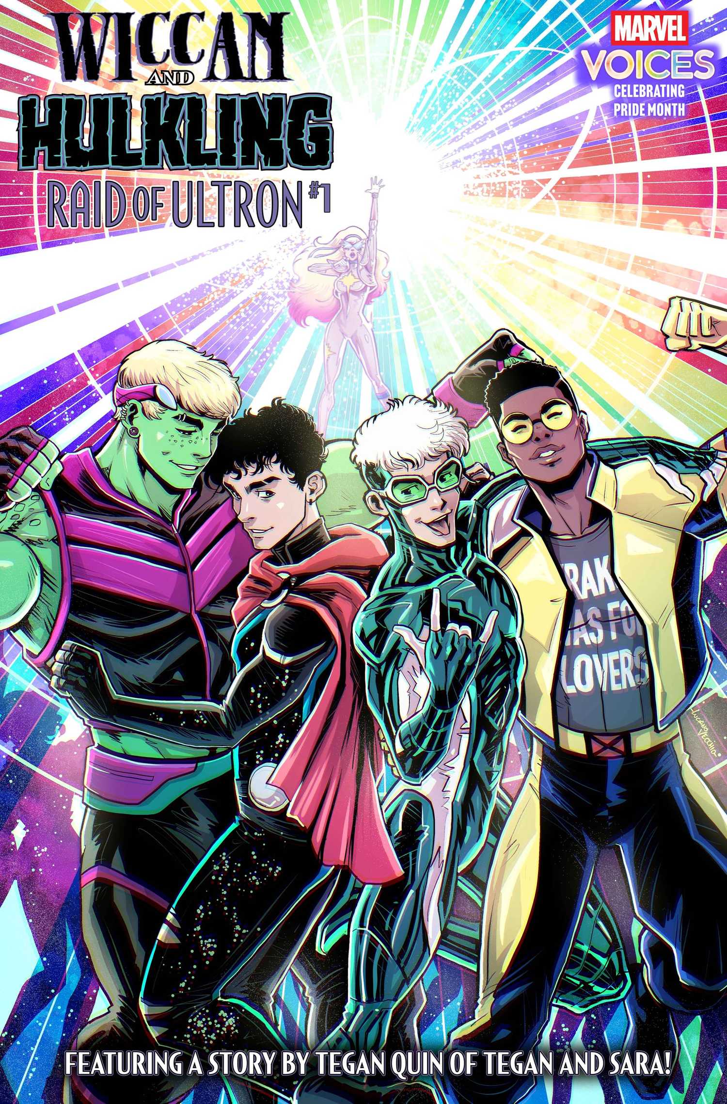 Wiccan and Hulkling #1 Pride Month variant