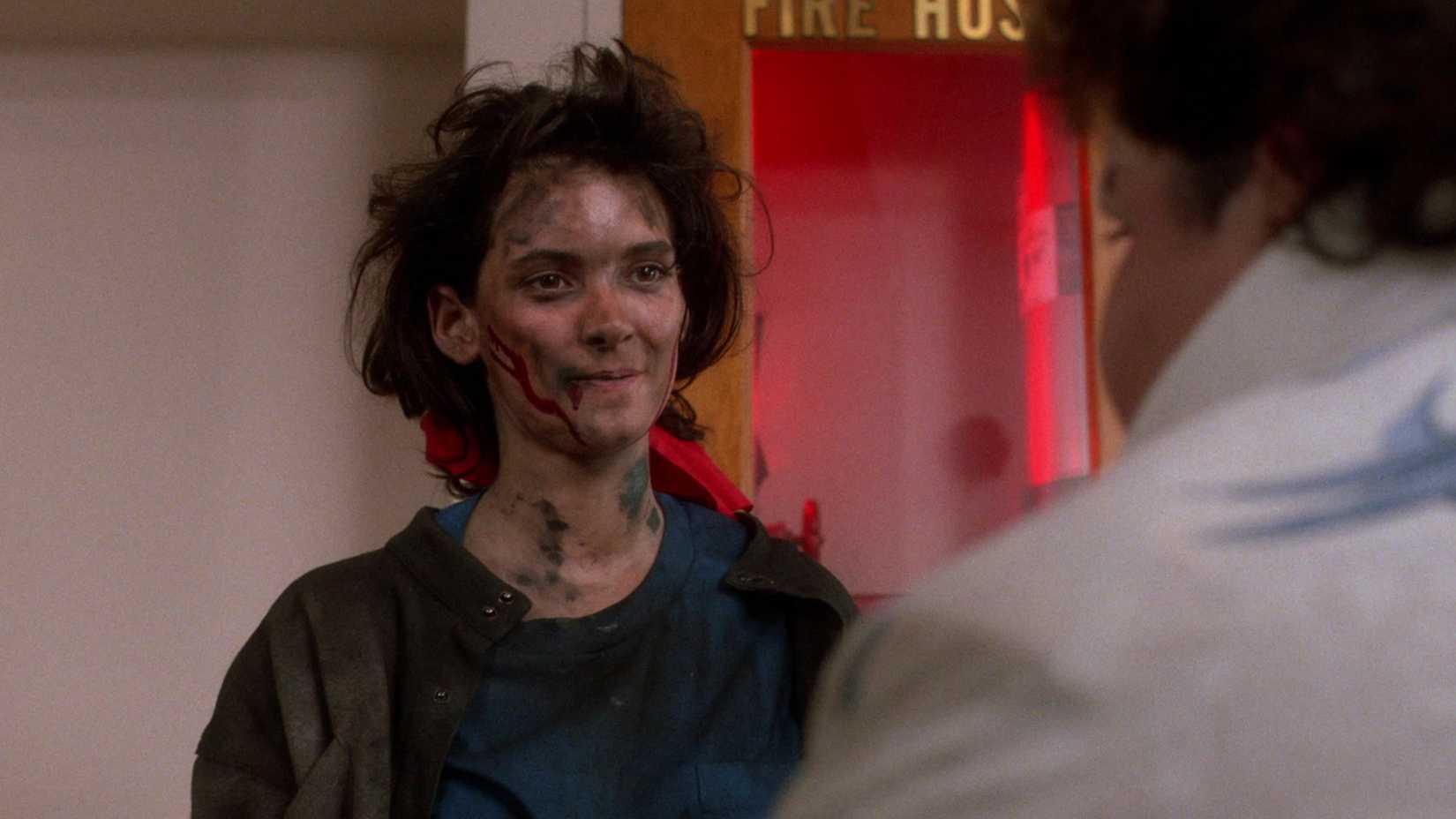 Winona Ryder at the end of Heathers