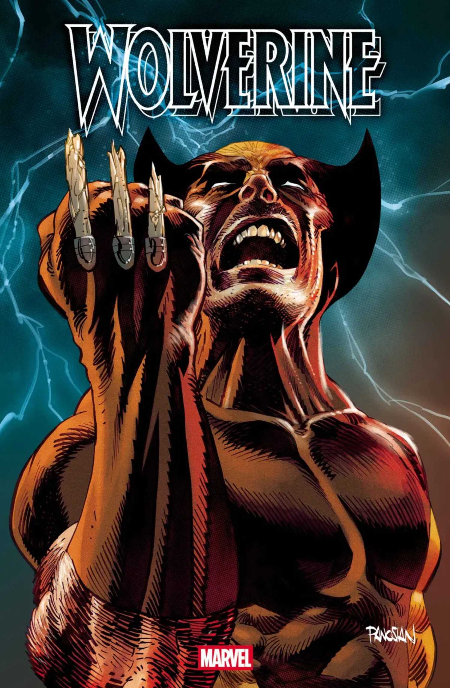 WOLVERINE #22 cover shows his claws shattered