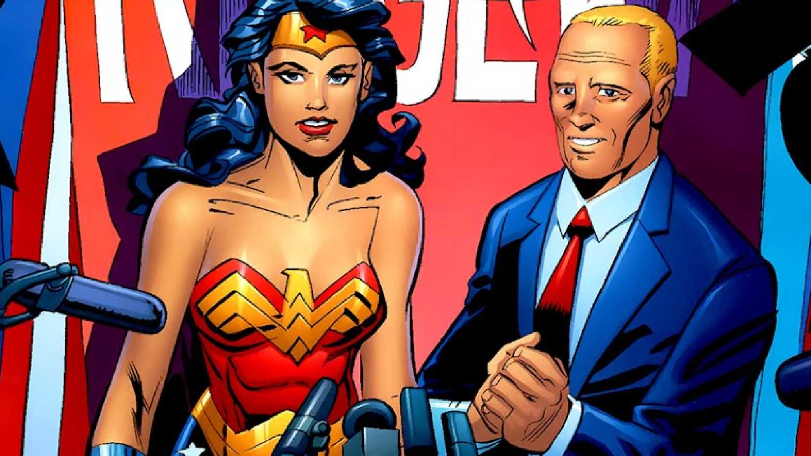 Are Superman, Batman and Wonder Woman Democrat or Republican? DC's Official Answer 15 wonder woman backing a political candidate