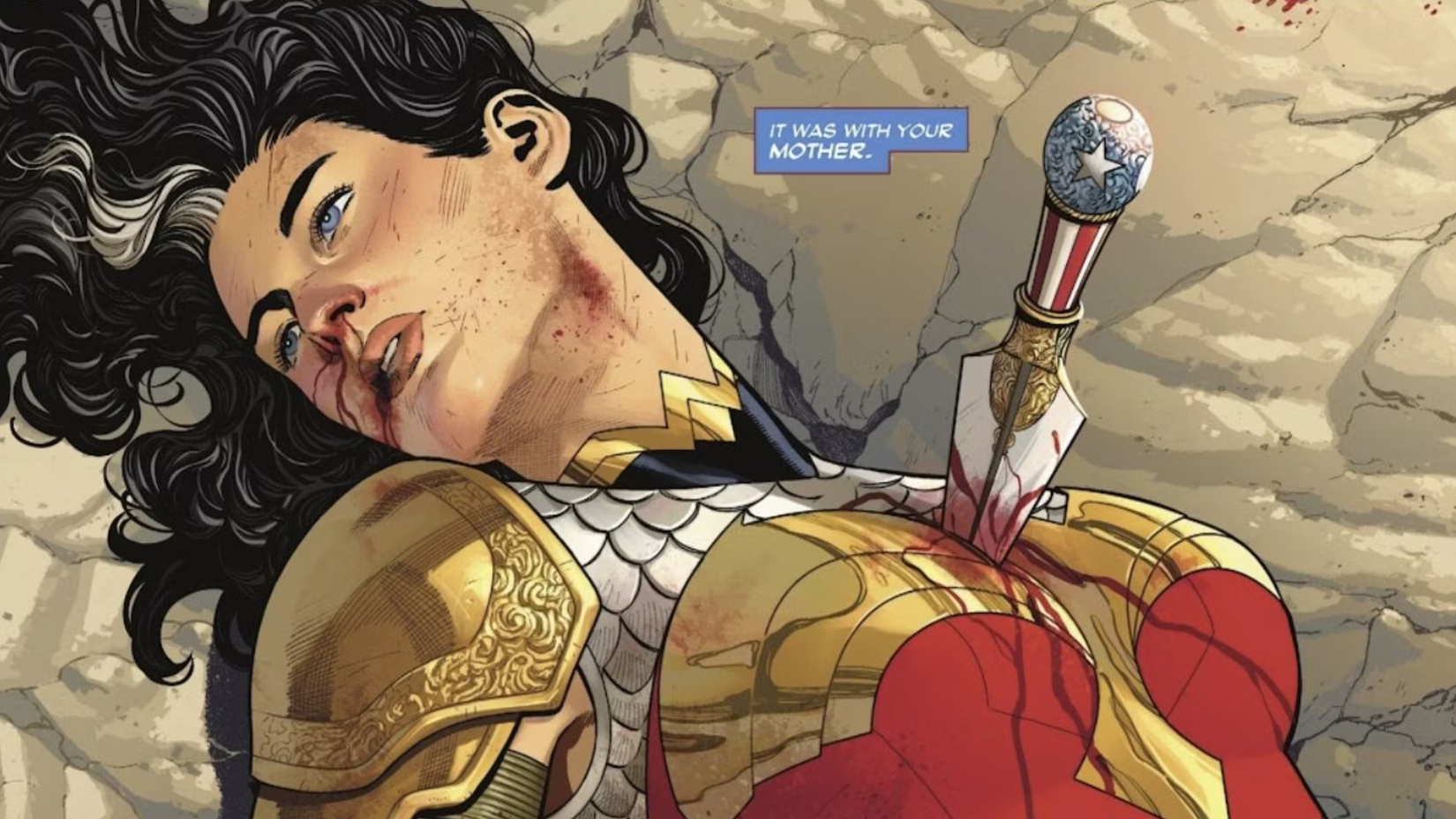 Wonder Woman Matriarch - Wonder Woman dead - DC Comics Image