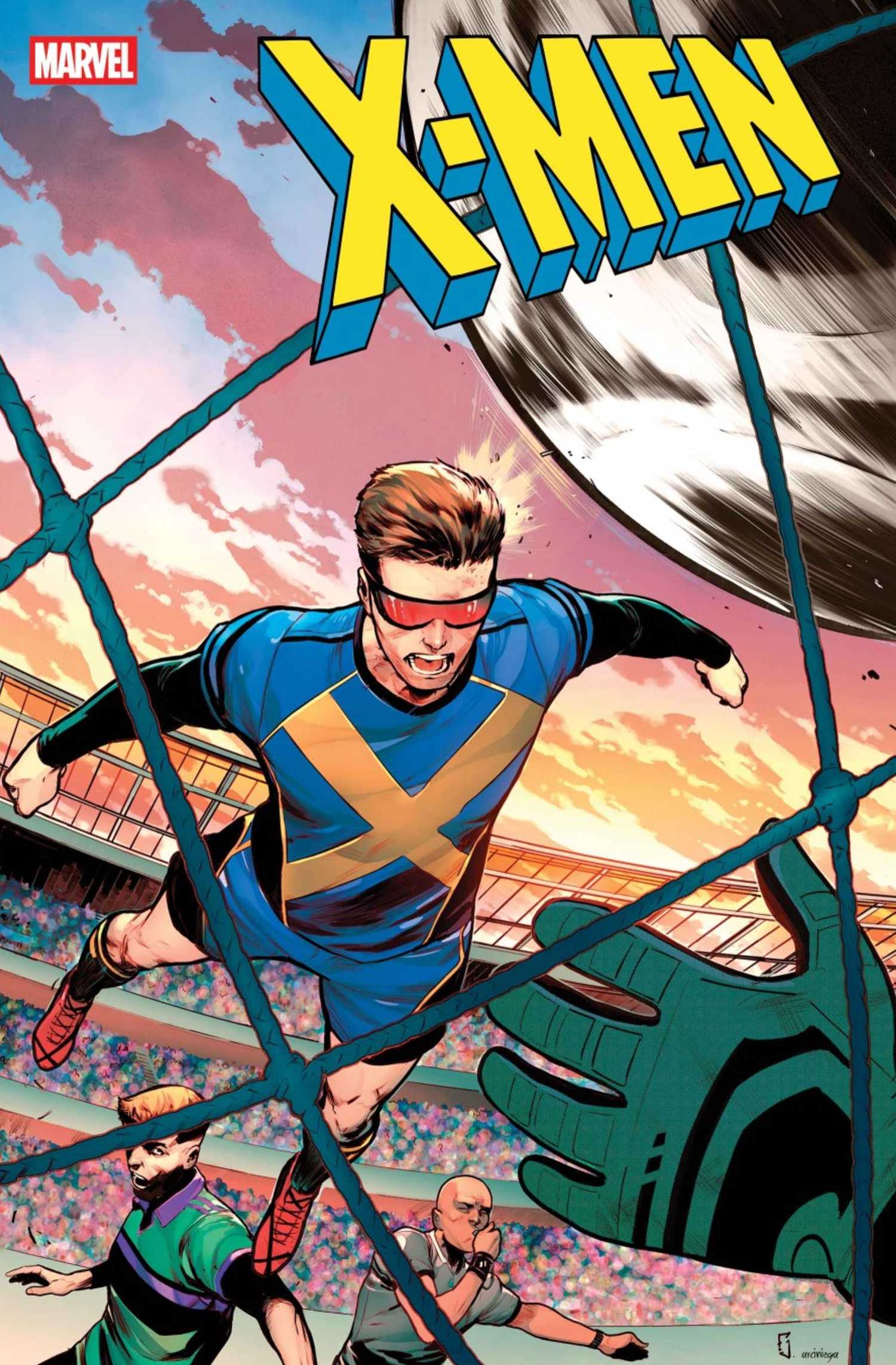 Avengers and X-Men Officially Debut Matching Costumes for New Comic Appearance 4 X-Men #31 variant cover showing soccer outfit