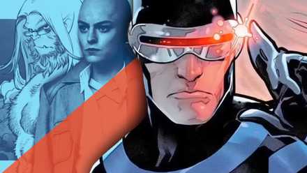 LOS CÍCLOPES DE X-MEN JUNTO A CASSANDRA NOVA Y EL PRESIDENTE DE LA BESTIA, MOSTRANDO A LOS VILLANOS PRESENTADOS DESDE 2000