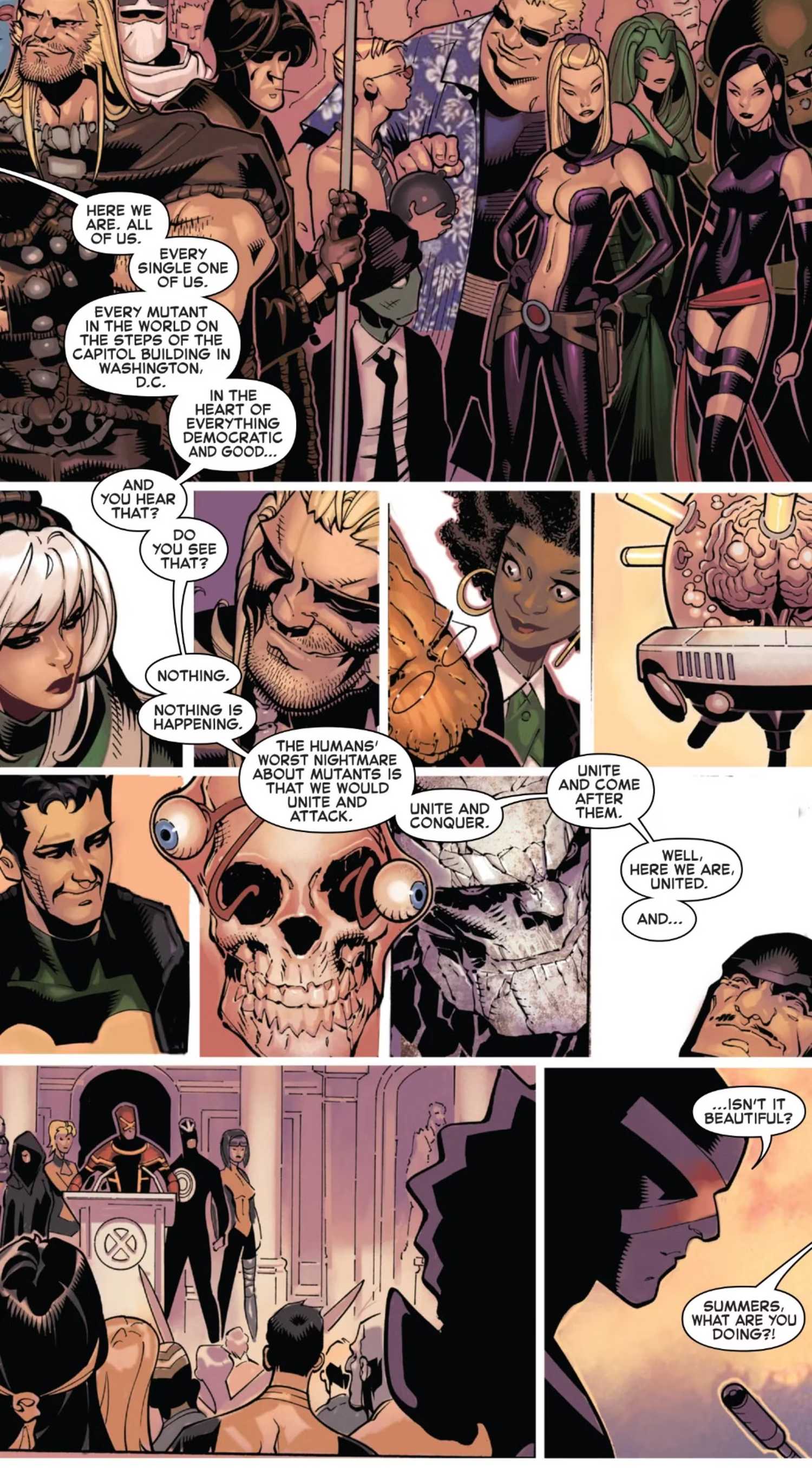 x-men's cyclops gathers every mutant in the world-1