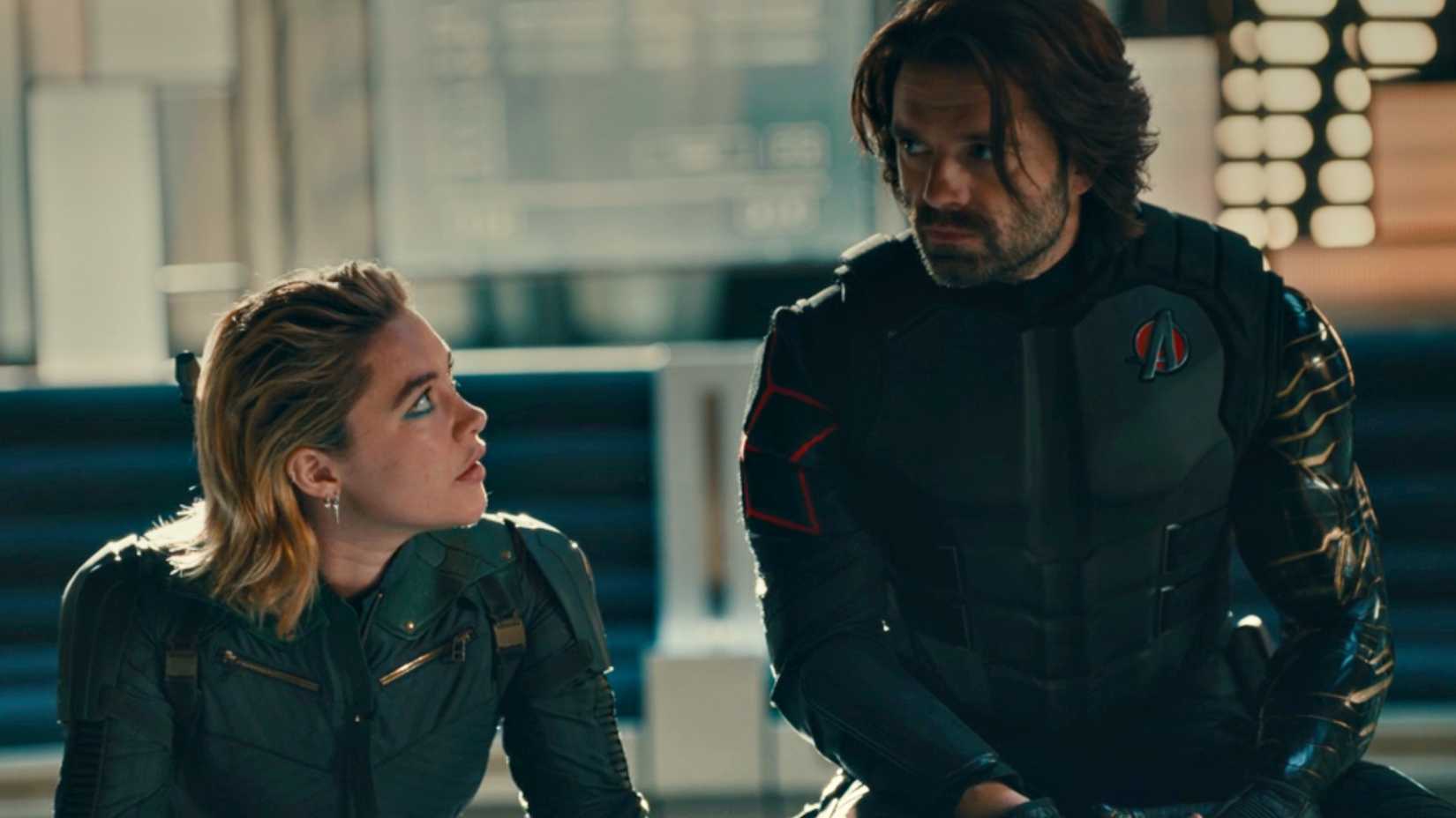 yelena and bucky barnes in thunderbolts