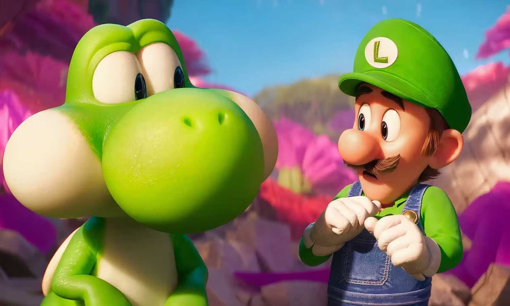 Yoshi em Super Mario Galaxy: O Filme