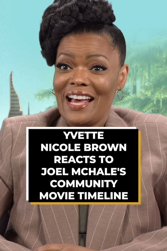 Yvette Nicole Brown Reacts To Joel McHale's Community Movie Timeline