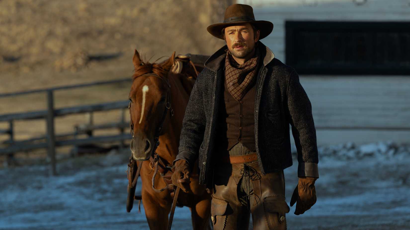 Spencer Dutton and horse