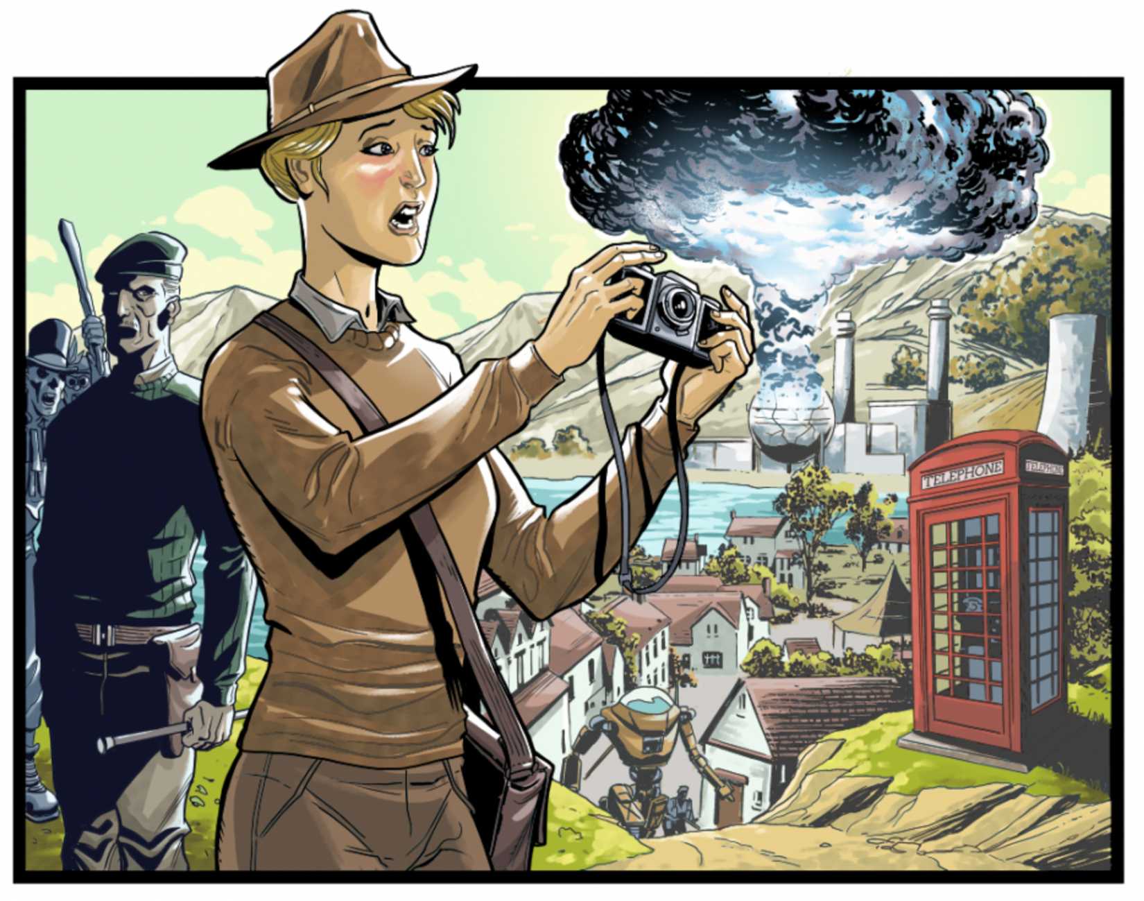 2000 ad art for atomfall tie-in