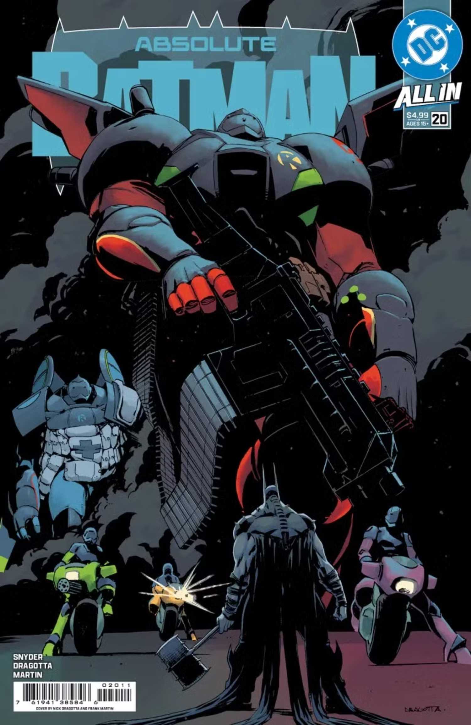 absolute batman mechs as robin