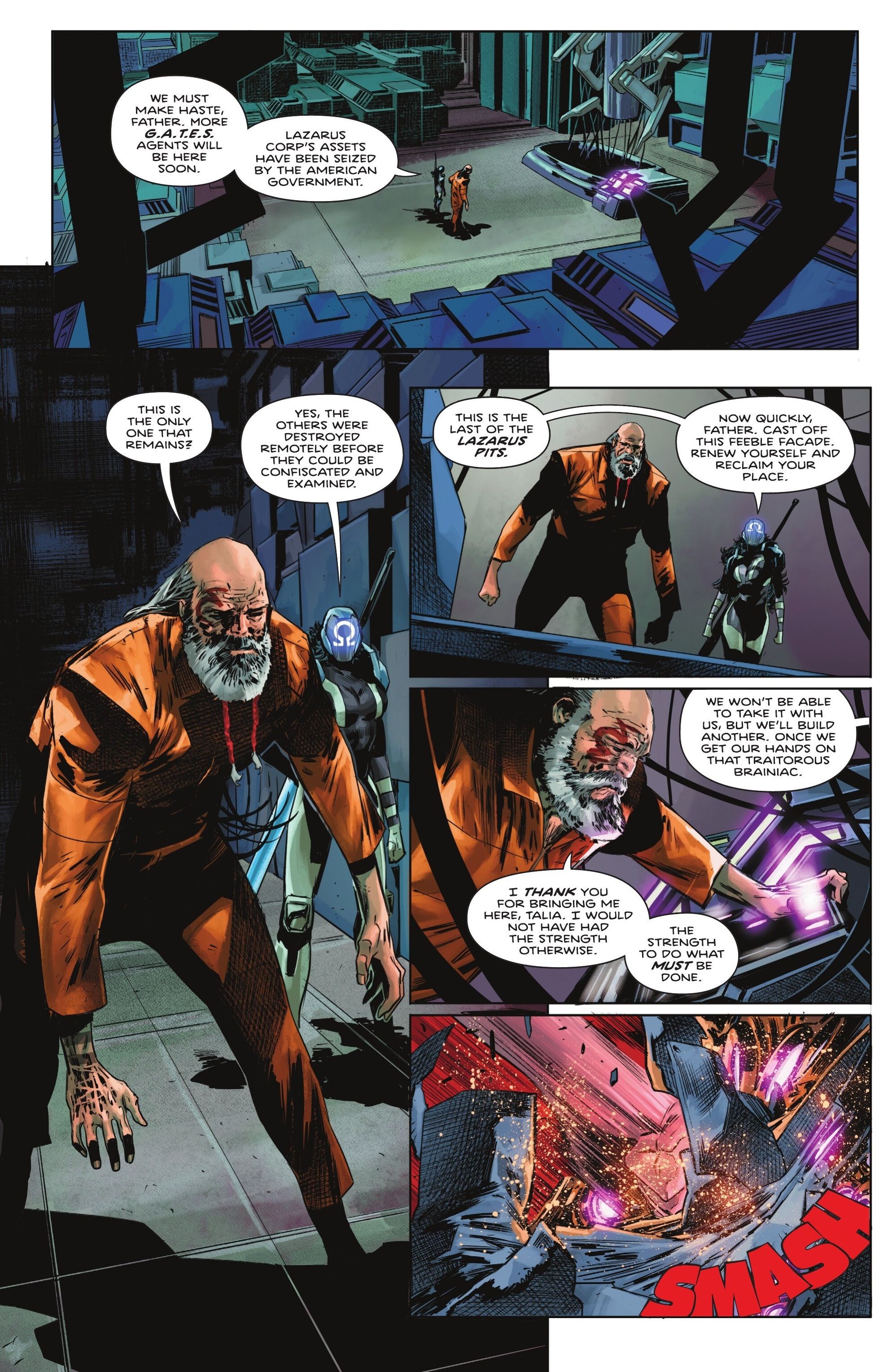 Absolute Superman #18 Ra's al Ghul 1