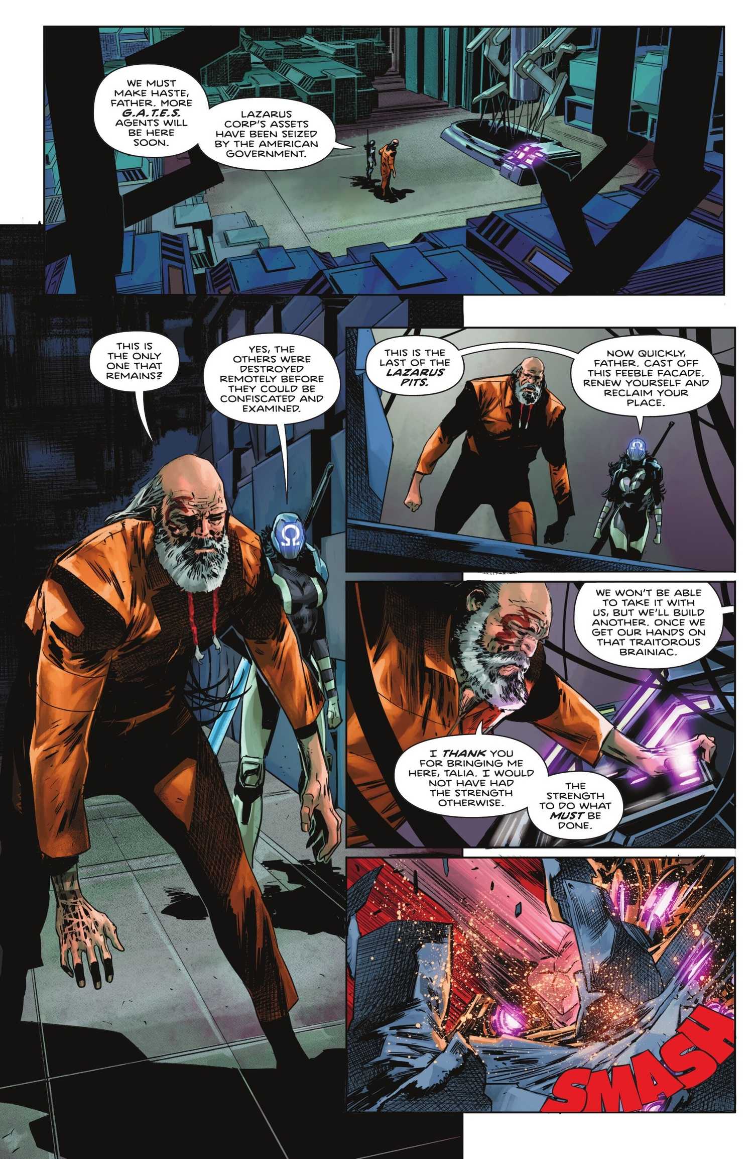 Absolute Superman #18 ra's al ghul 1