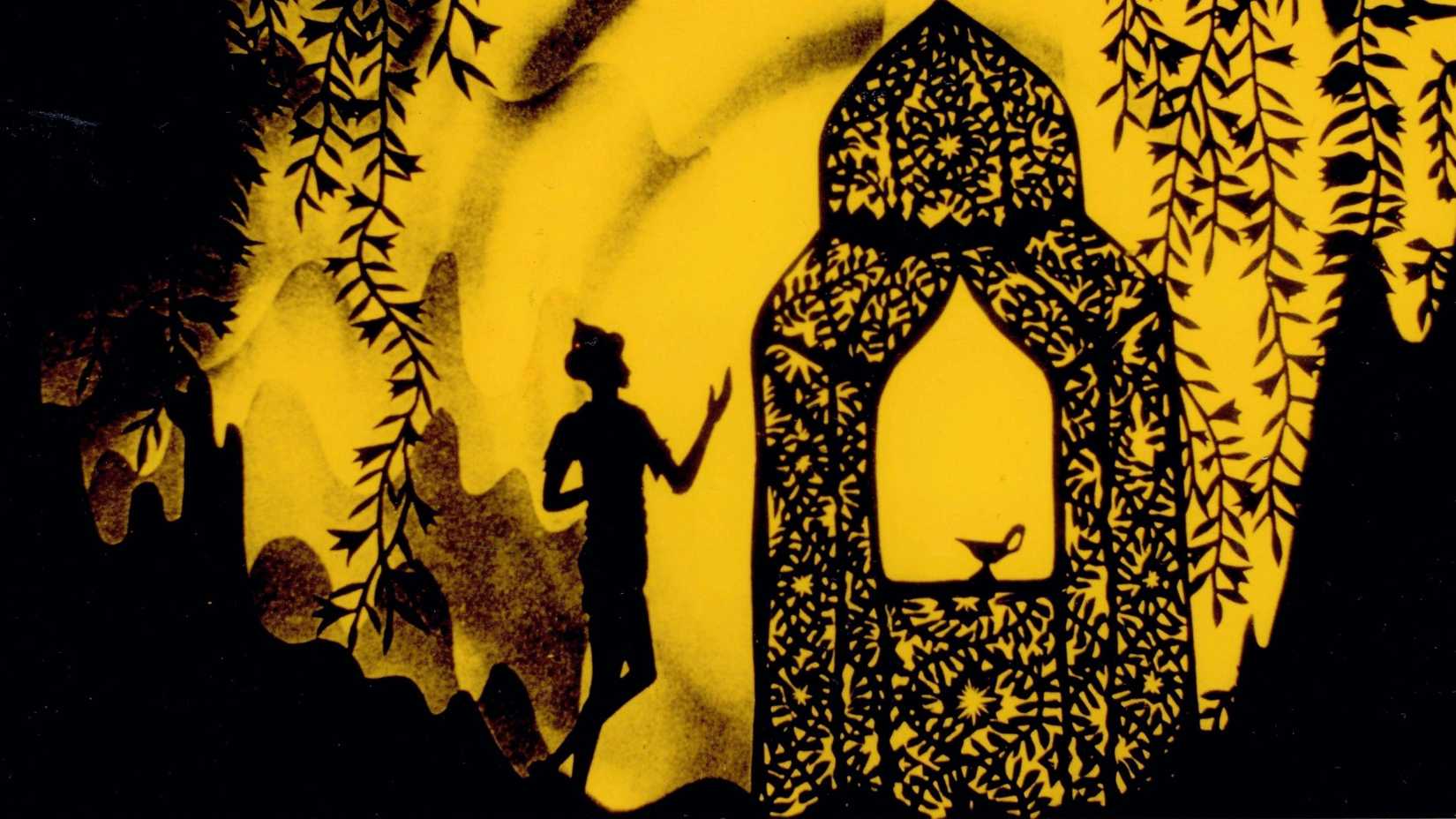 Achmed finds the lamp in The Adventures of Prince Achmed