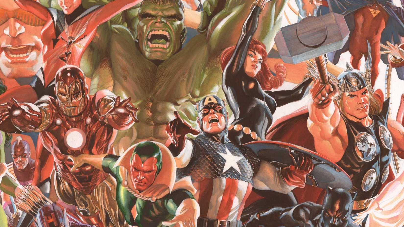 alex ross art of the avengers