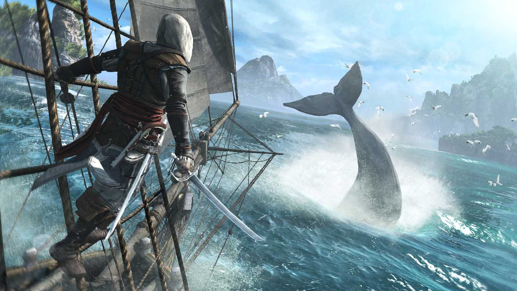 assassins creed black flag screenshot sailing