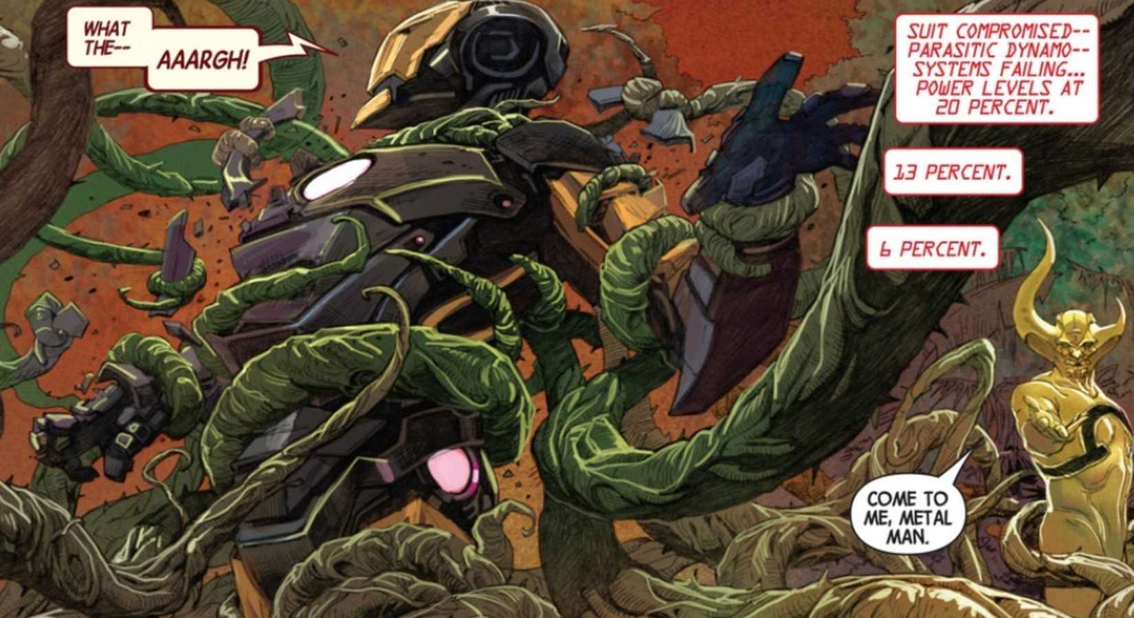 avengers' ex nihilo vs iron man