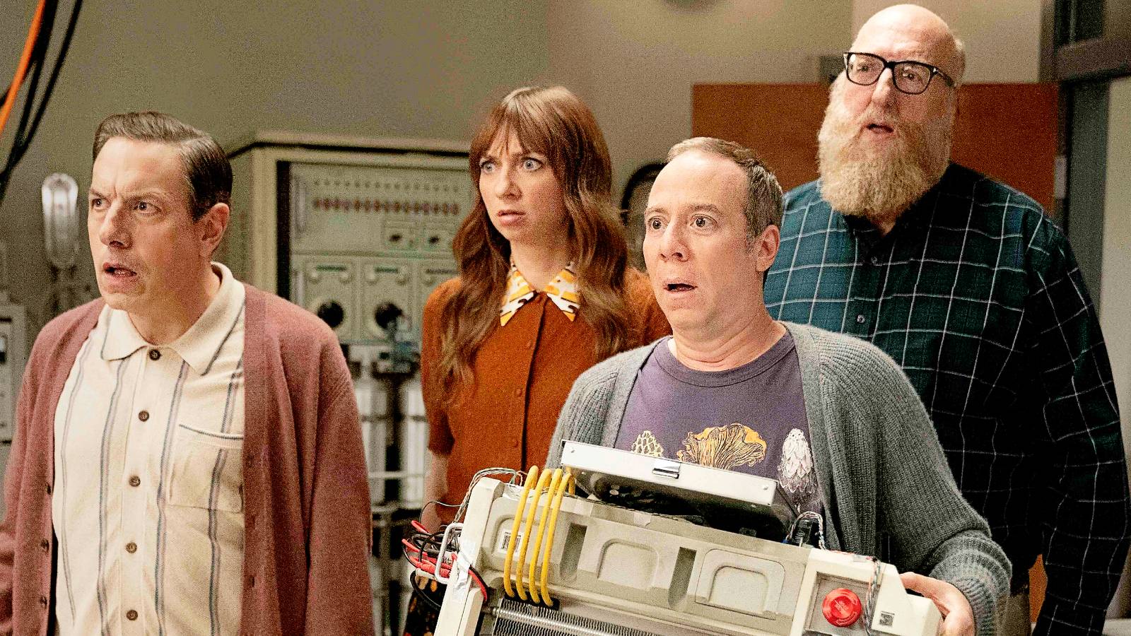 The Big Bang Theory Sequel Goes Full Sci-Fi In Stuart Fails To Save The Universe First Look Images