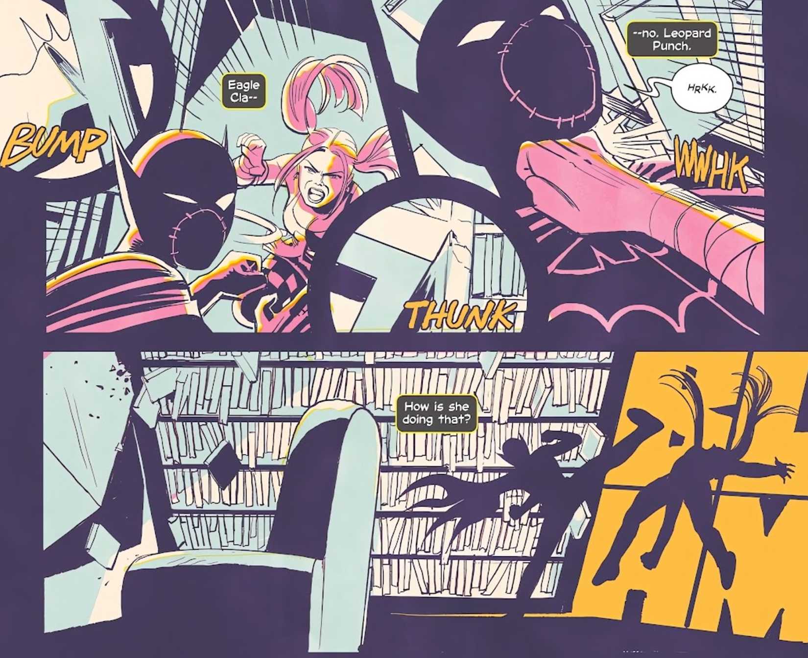 batgirl vs harley quinn