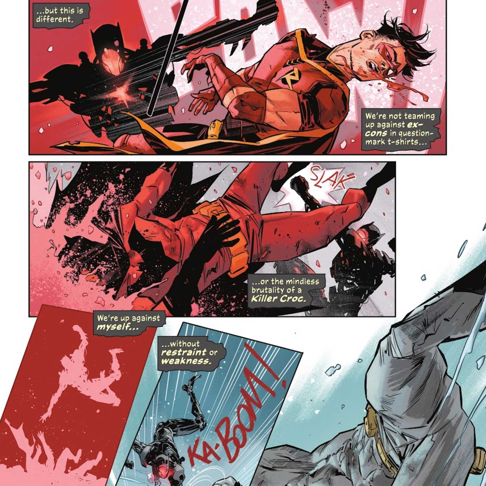 BATMAN AND ROBIN TAKE ON FAILSAFE