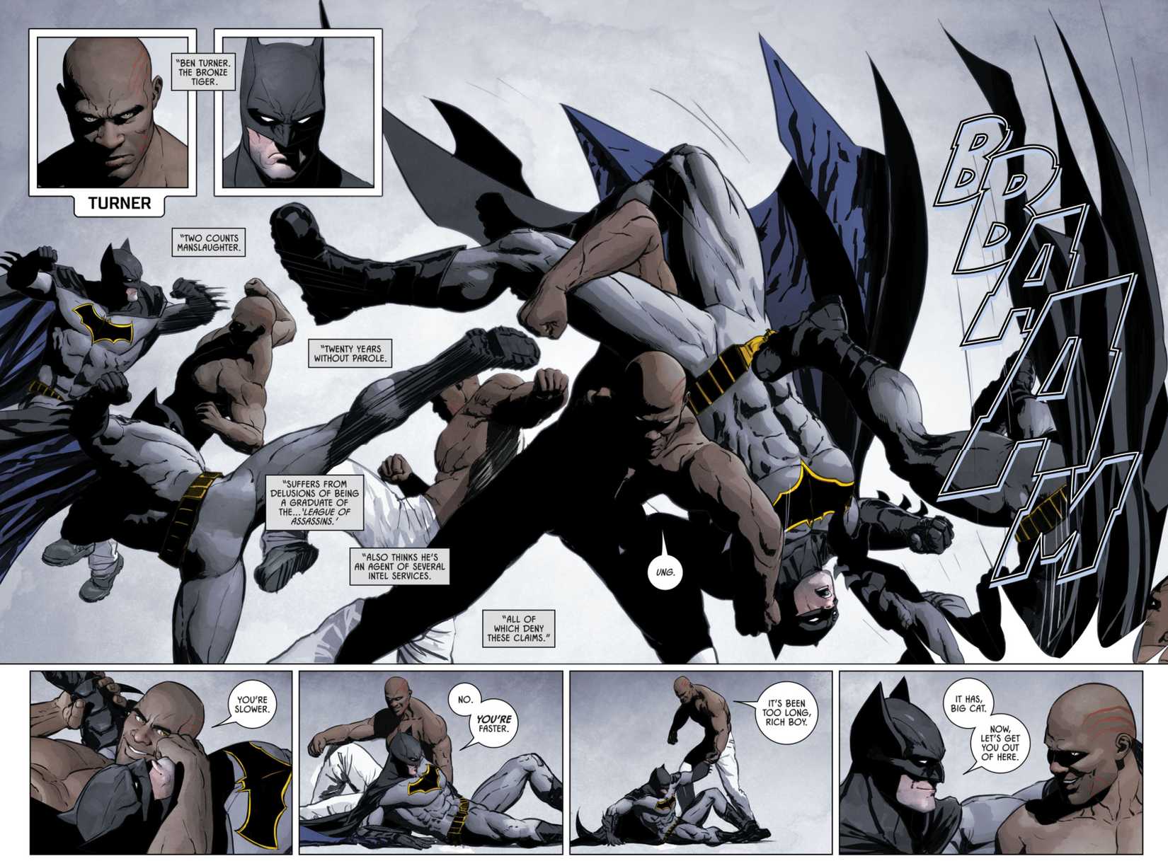 BATMAN VS BRONZE TIGER IN THE MODERN DAY