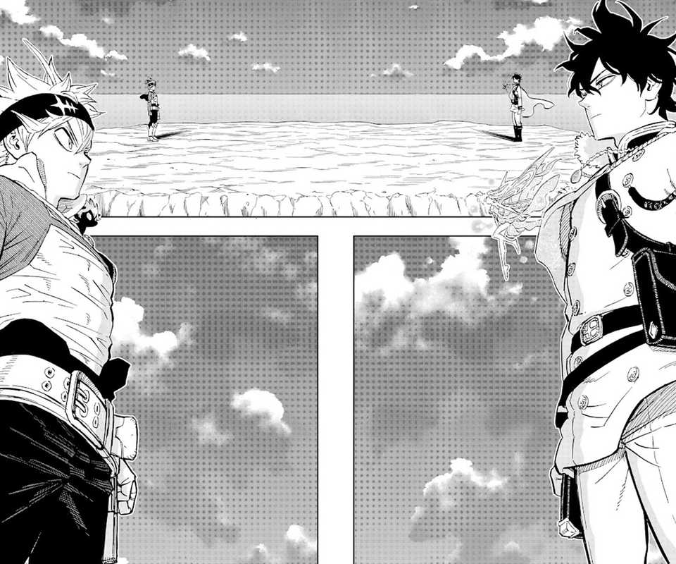 Black Clover chapter 390 Asta vs Yuno