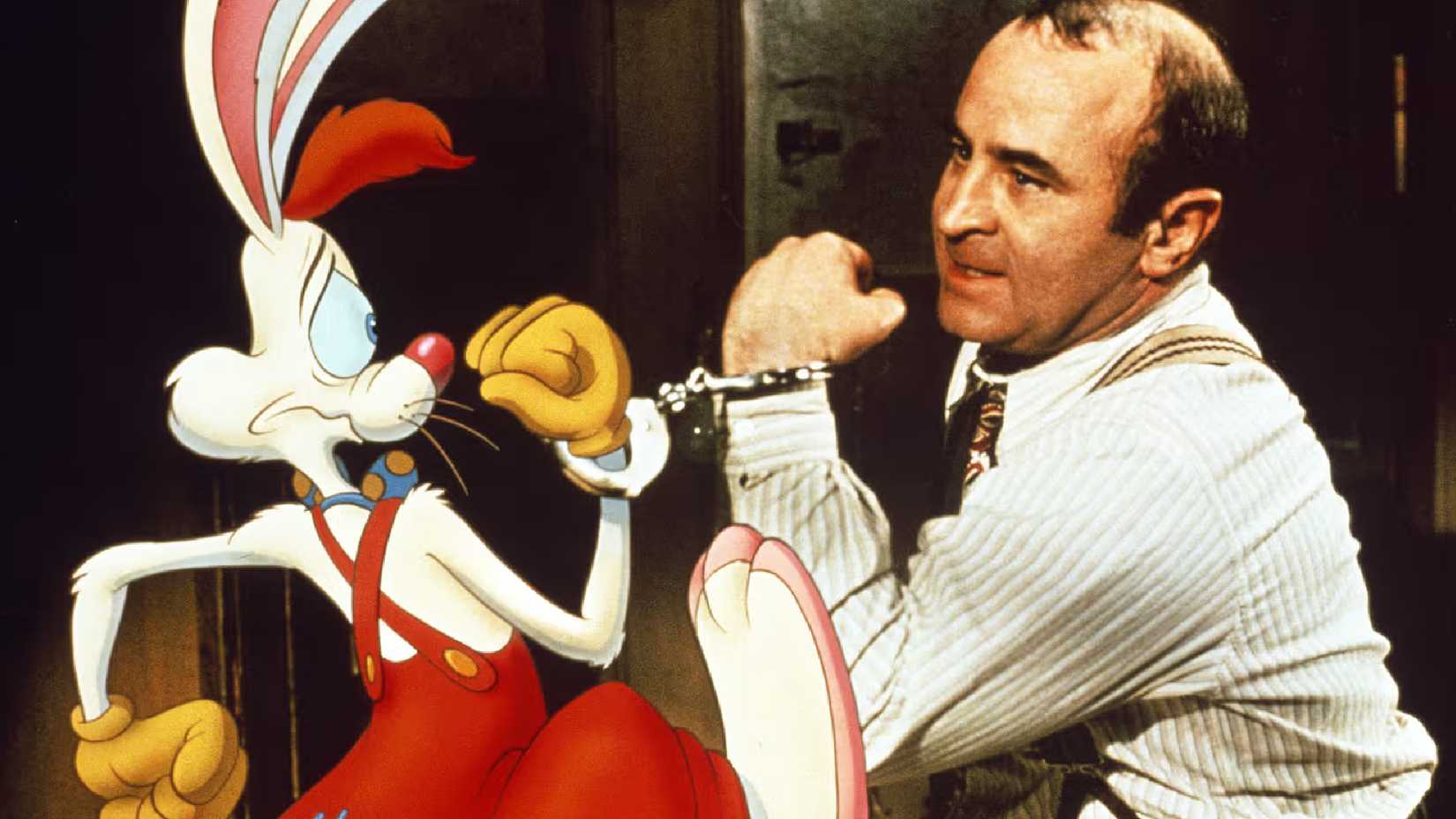 Bob Hoskins' eddie valiant in Who Framed Roger Rabbit
