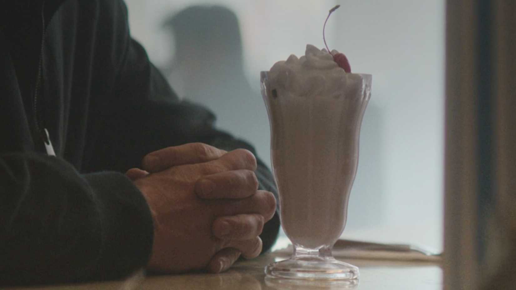 Bullseye's Banana Milkshake in Daredevil Born Again Season 2 Episode 4