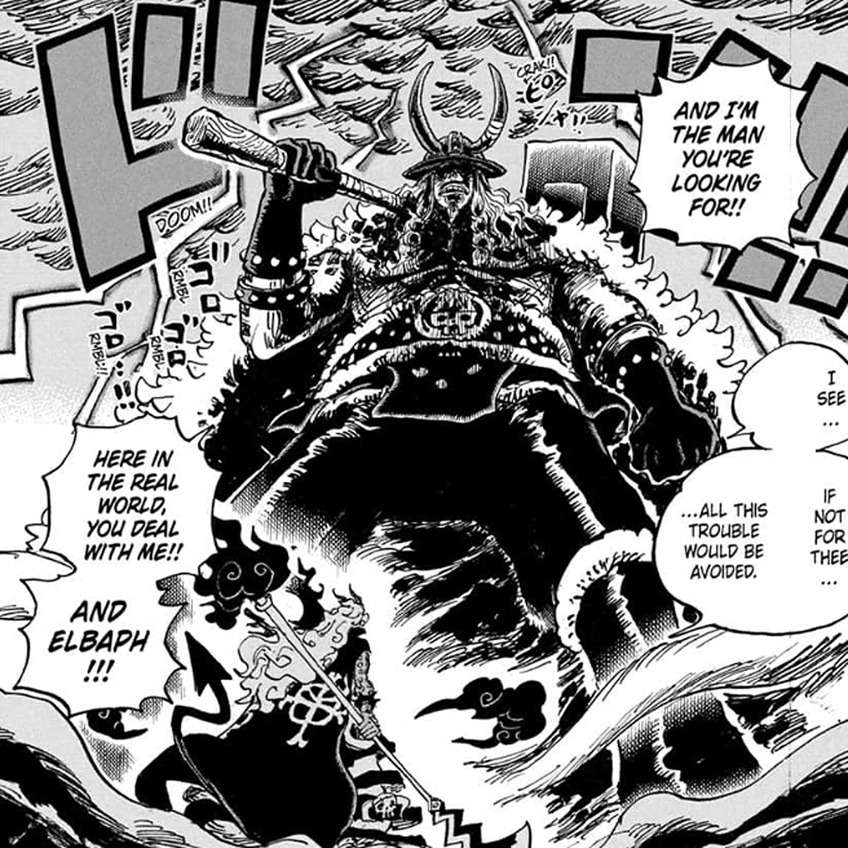 One Piece Chapter 1180 Panel