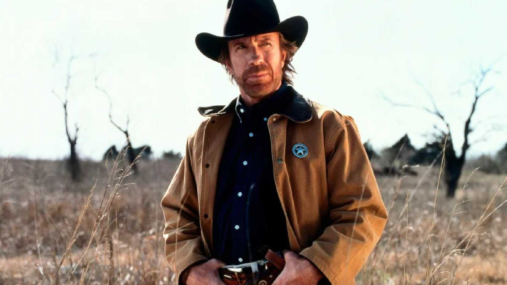 chuck norris as a cowboy