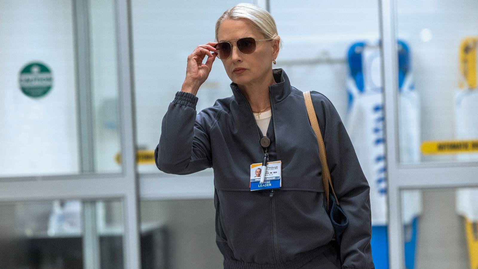 Nurse Dana Wearing Sunglasses in The Pitt Season 2