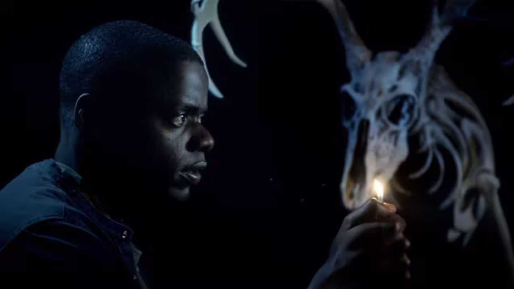 Daniel Kaluuya as Chris walking in the dark in Get Out