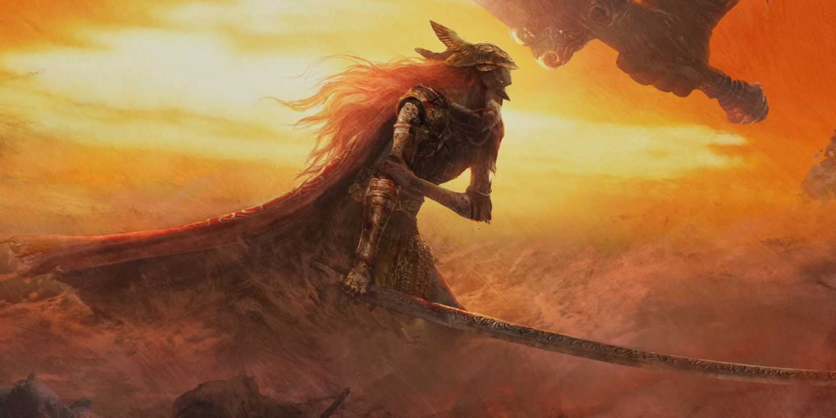 Elden Ring Malenia art from trailer HDR-1