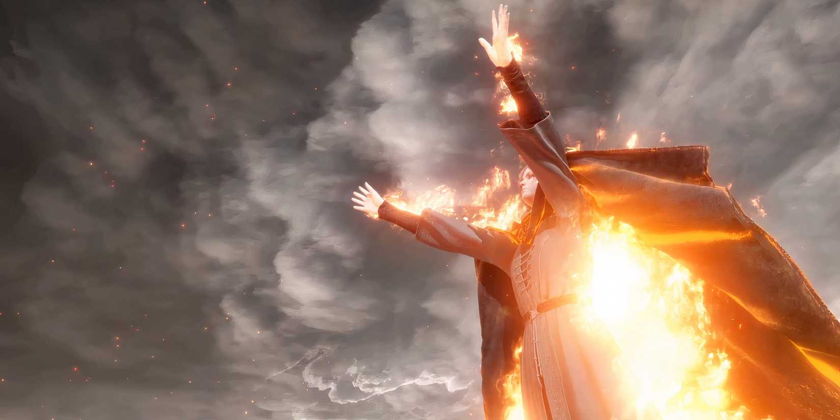 Elden ring Melina burning