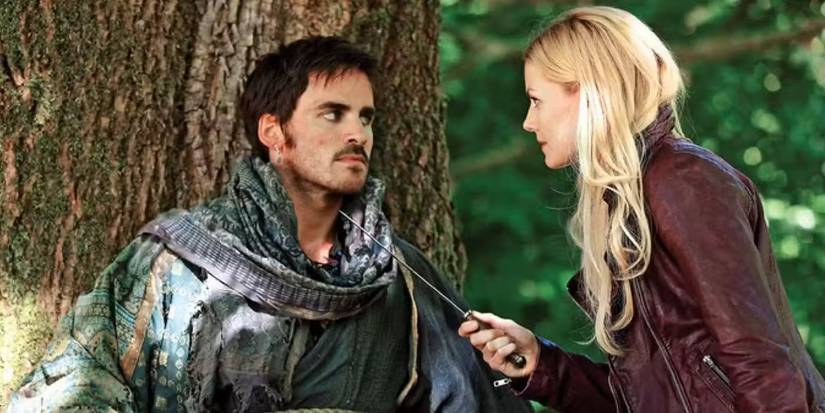 Emma e Hook na 2ª temporada de Once Upon a Time