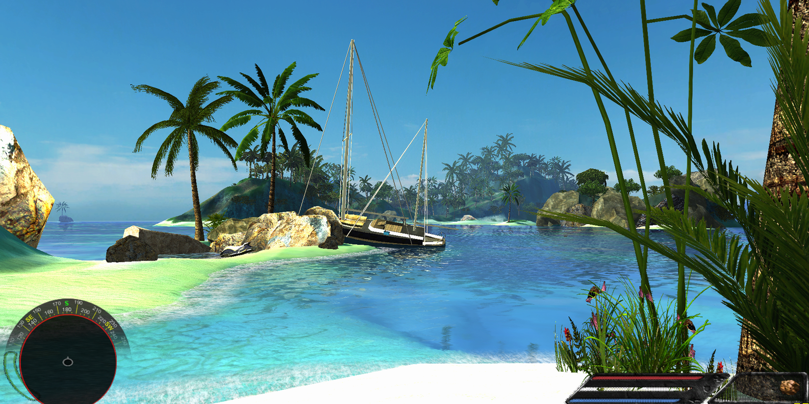 Far Cry 26 Gameplay Screenshot on the beach